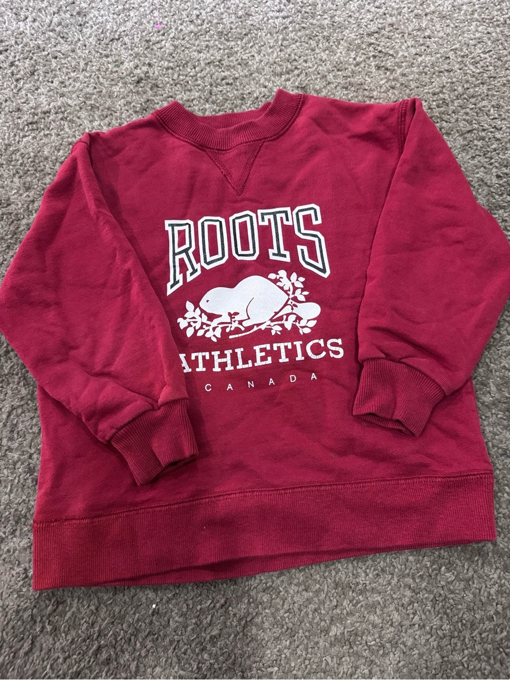 Vintage Roots Kids Red unisex Sweatshirt